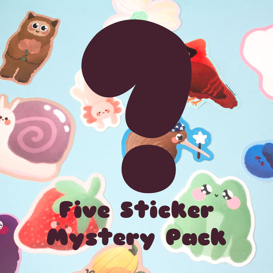 5 Sticker Mystery Pack