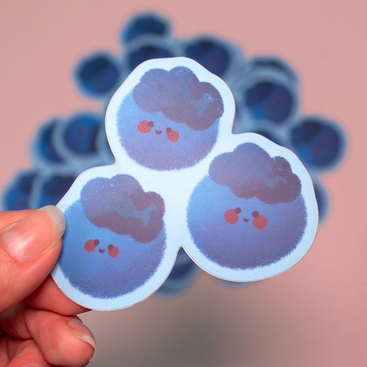 Cutie Blueberries Sticker
