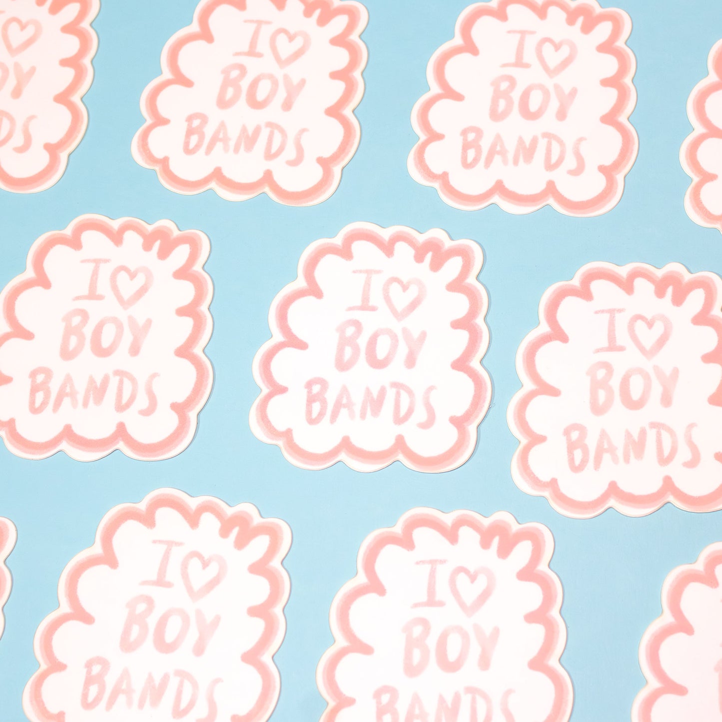 I Heart Boy Bands Sticker