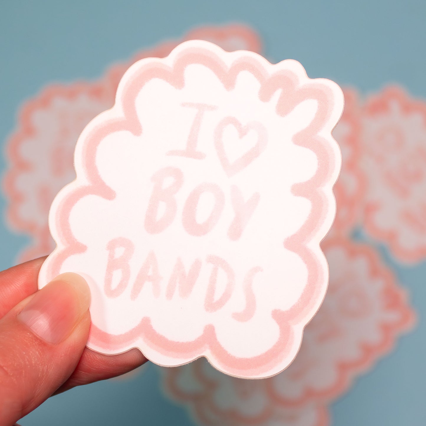I Heart Boy Bands Sticker