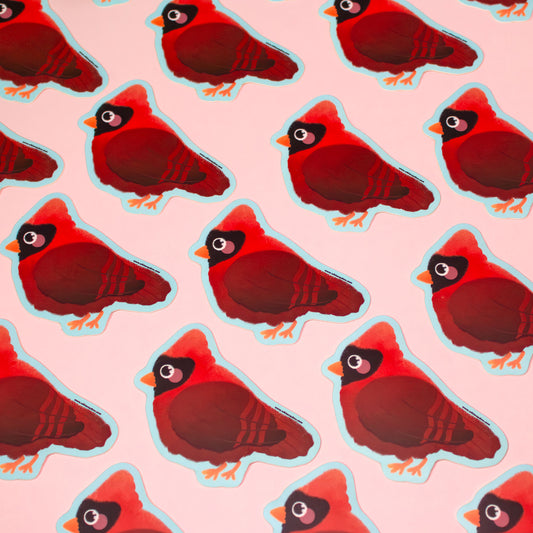 Clifford Cardinal Sticker