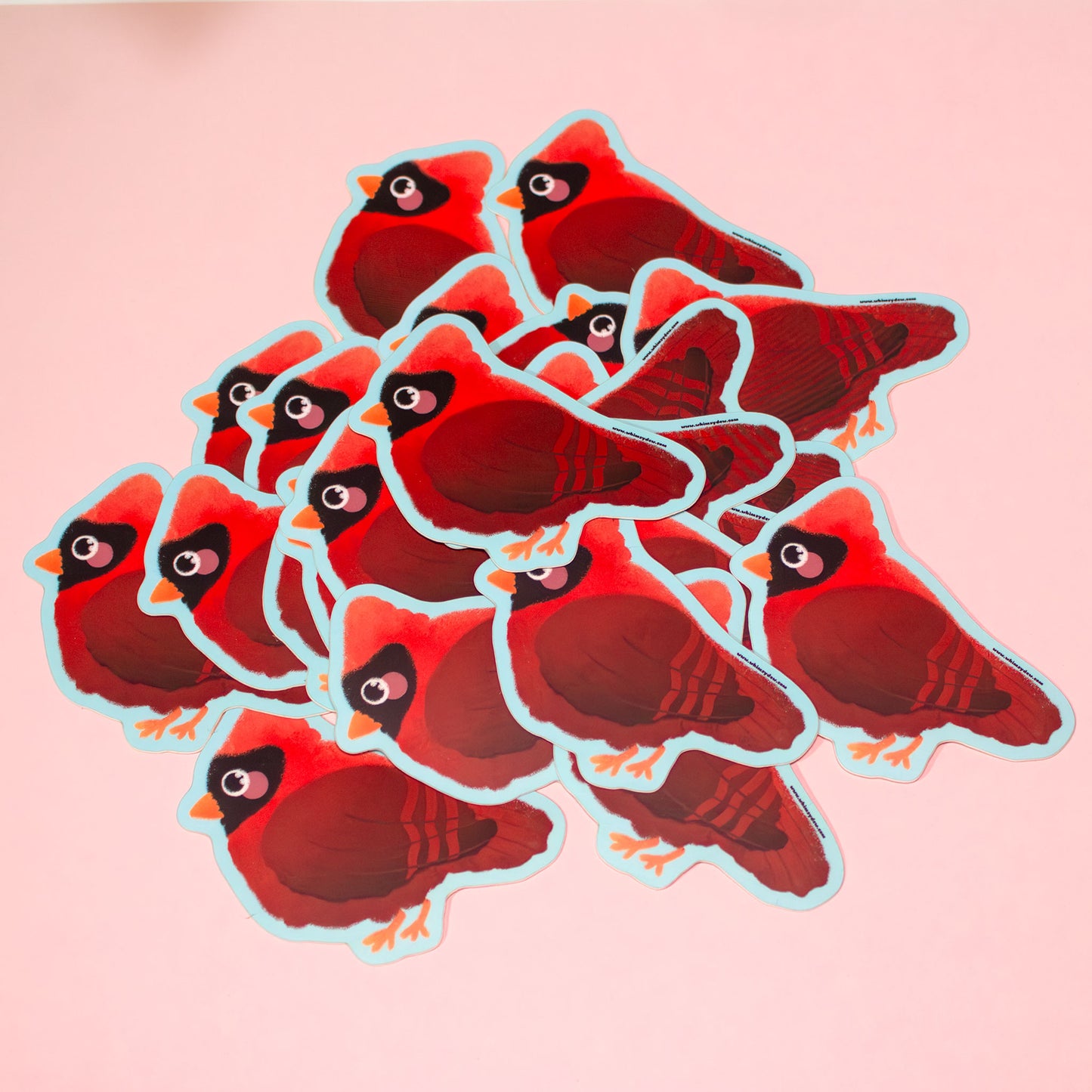Clifford Cardinal Sticker