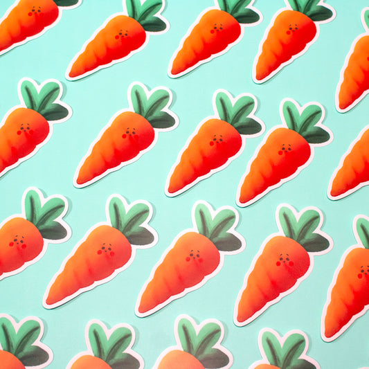 Cutie Carrot Sticker