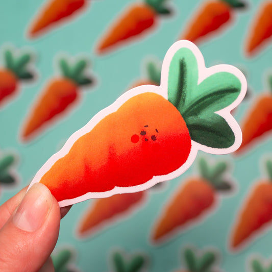 Cutie Carrot Sticker