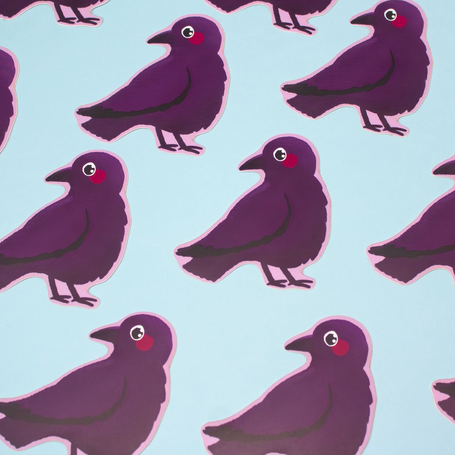 Cora Crow Sticker