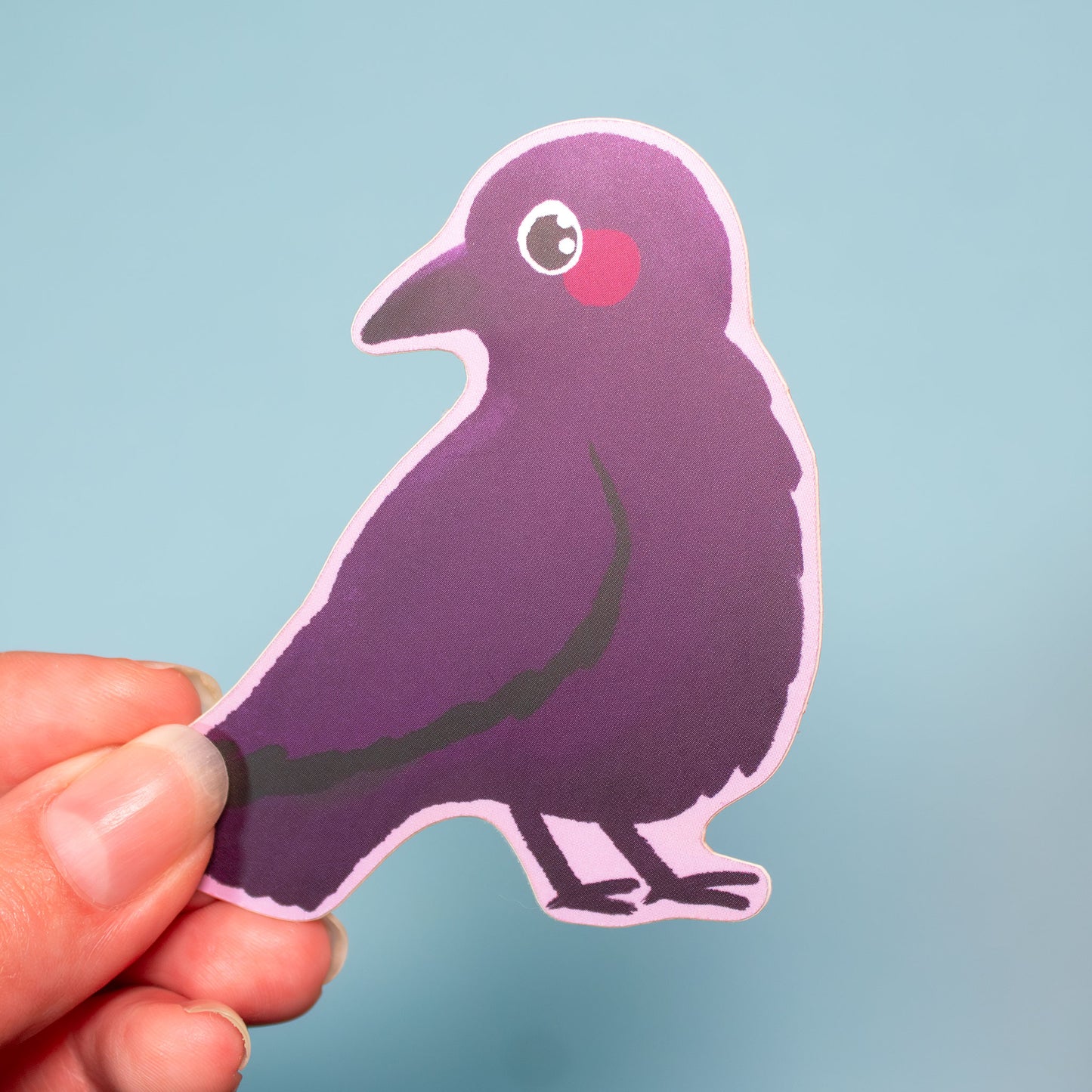 Cora Crow Sticker