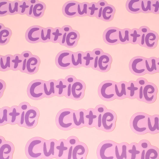 Cutie Sticker