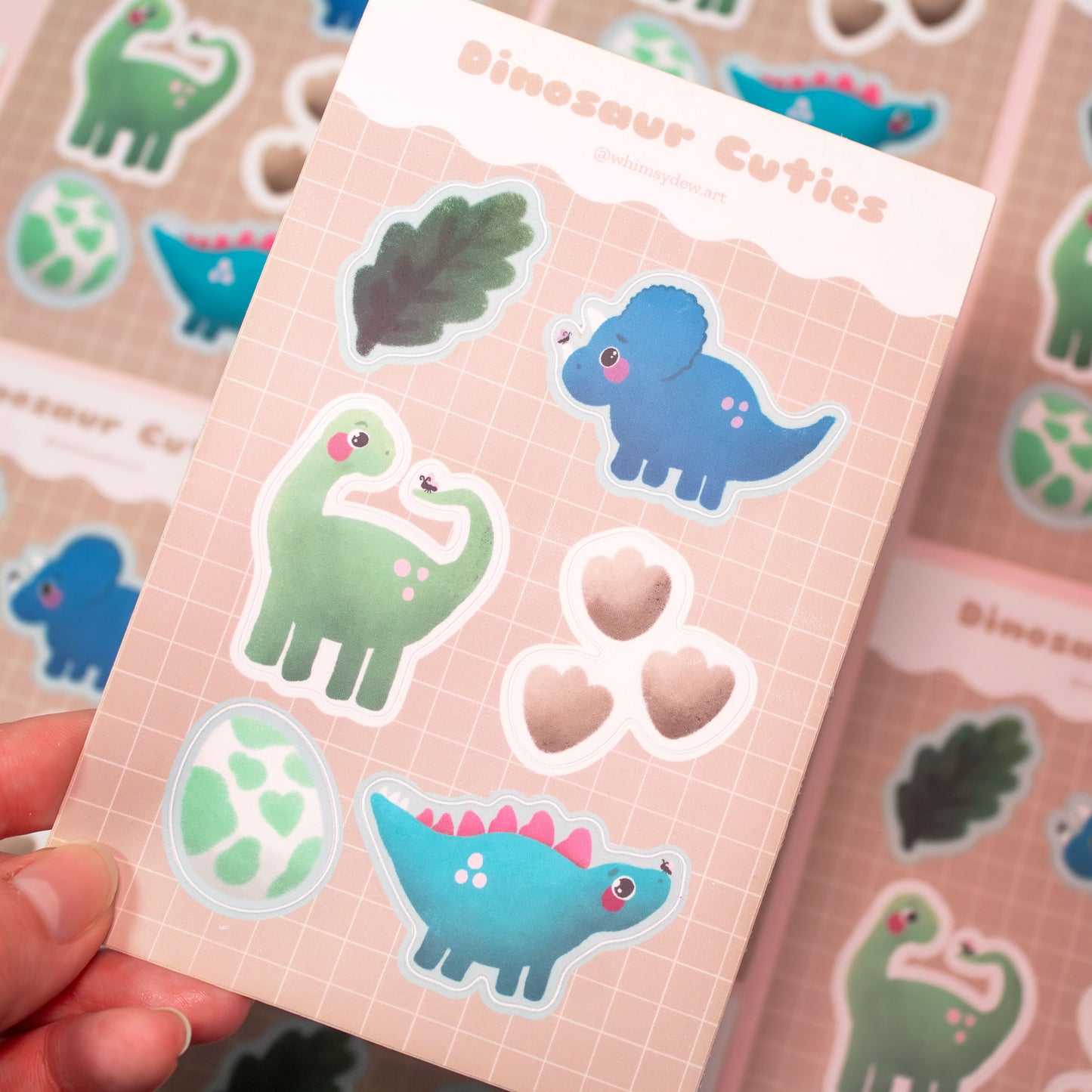 Dinosaur Cuties Sticker Sheet