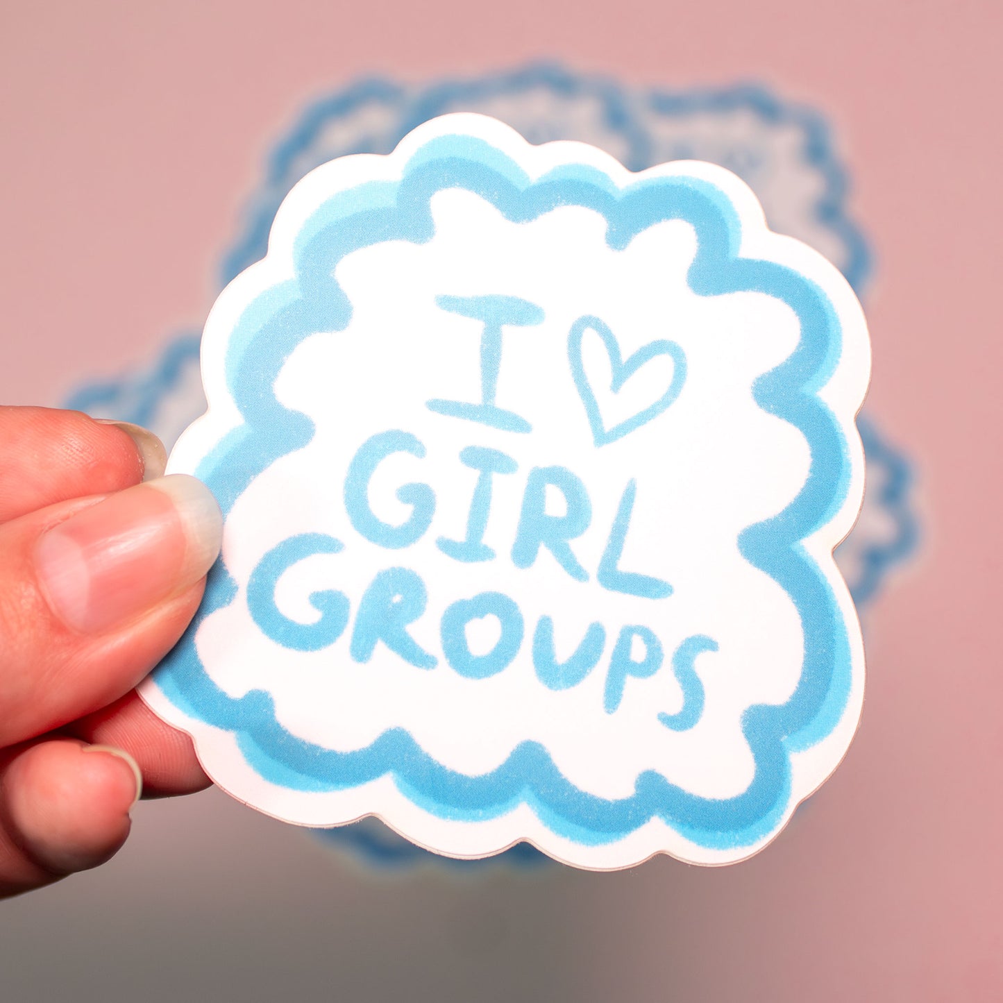 I Heart Girl Groups Sticker