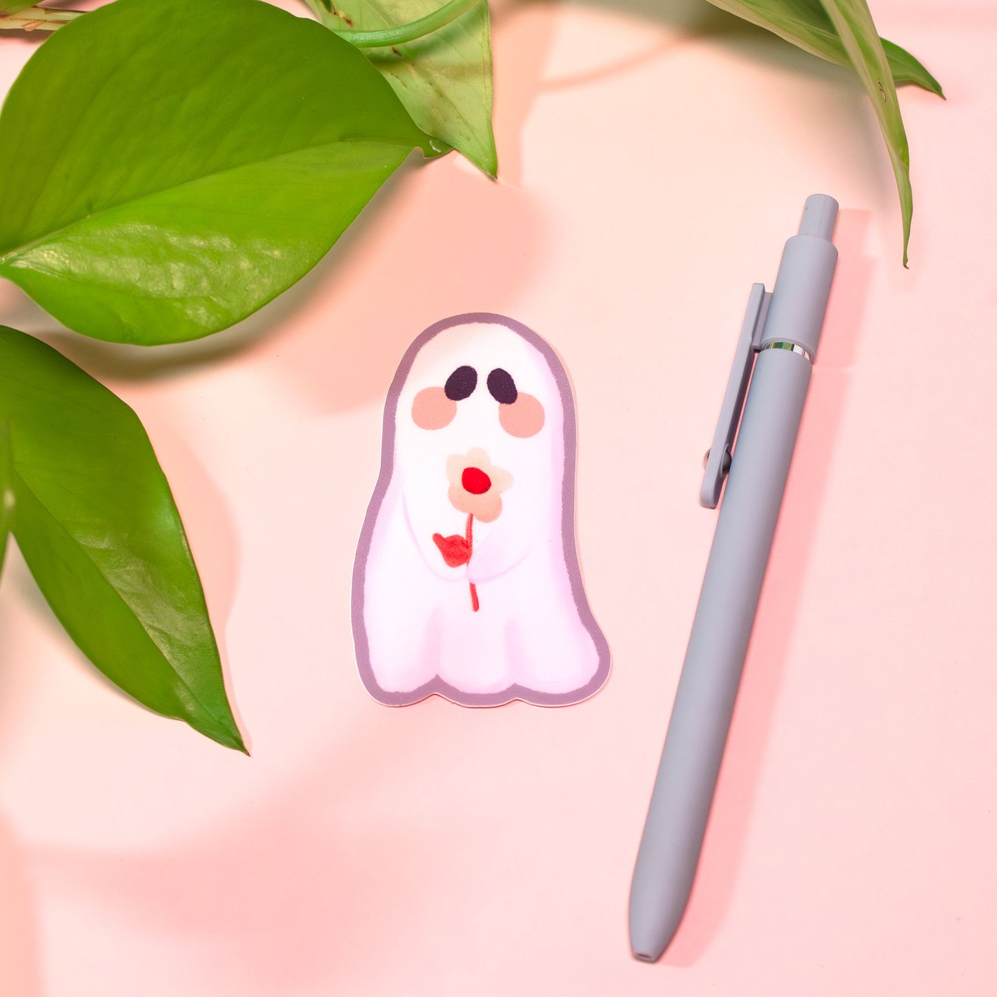 Flower Ghosts Sticker Pack