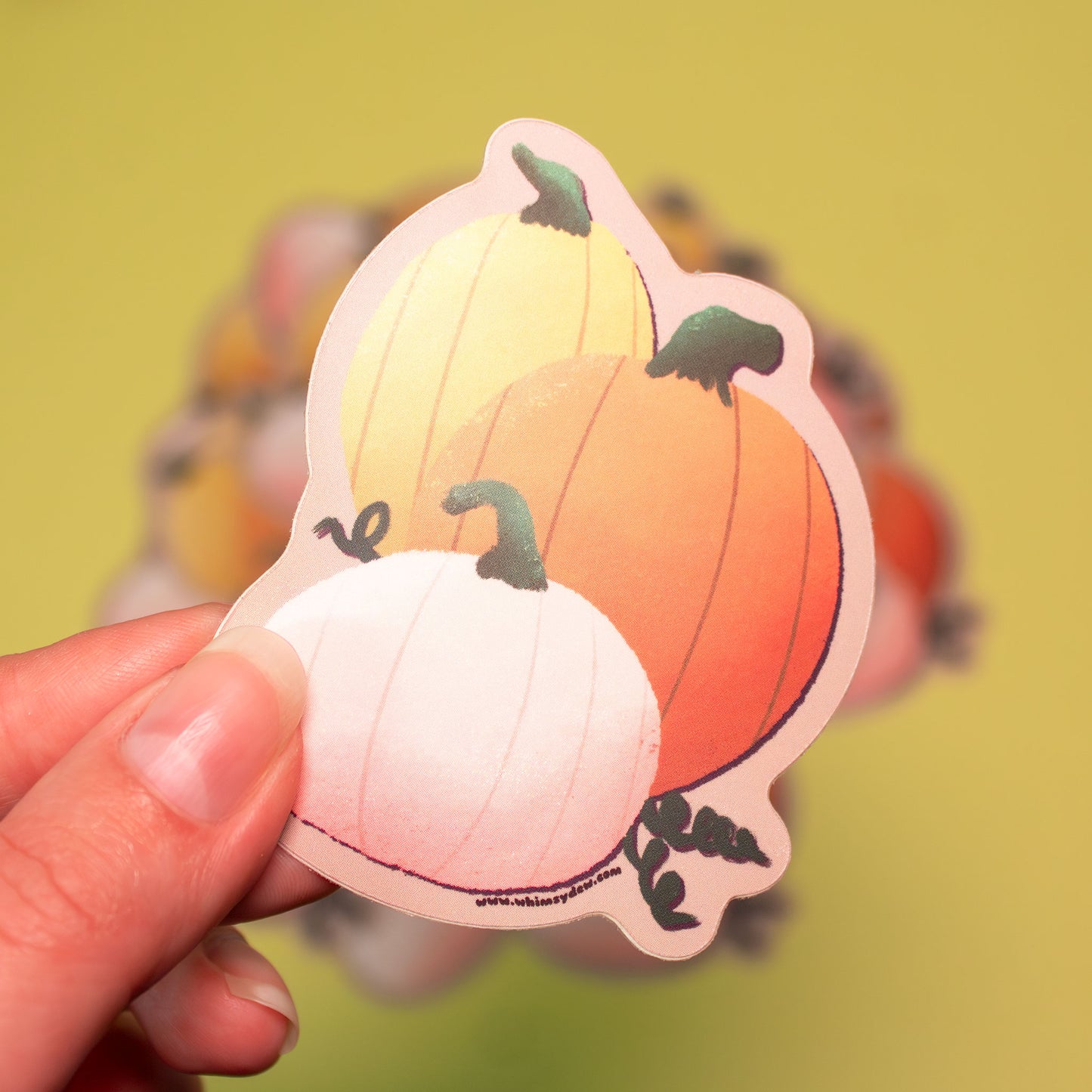 Pumpkin Patch Sticker