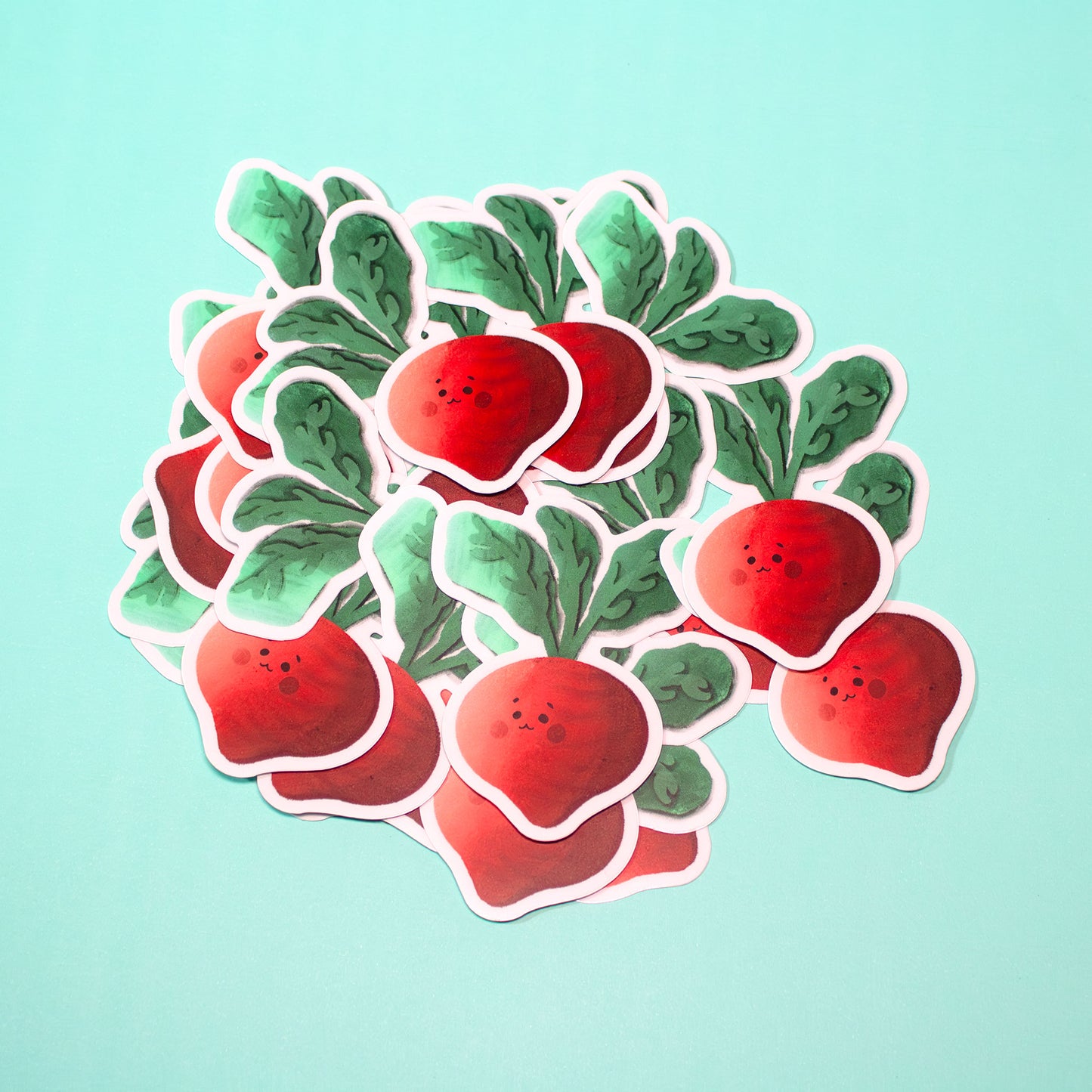 Cutie Radish Sticker