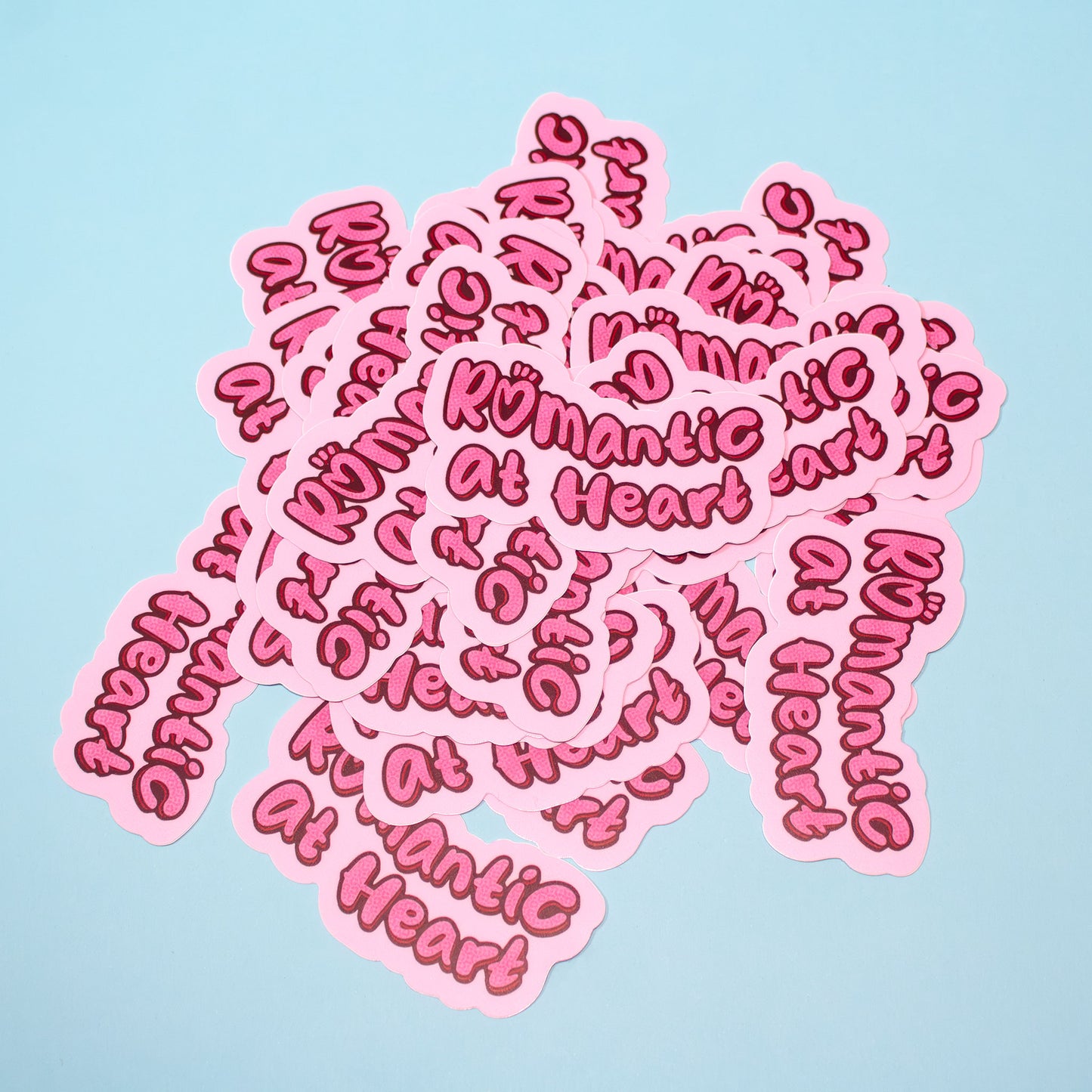 Romantic at Heart Sticker