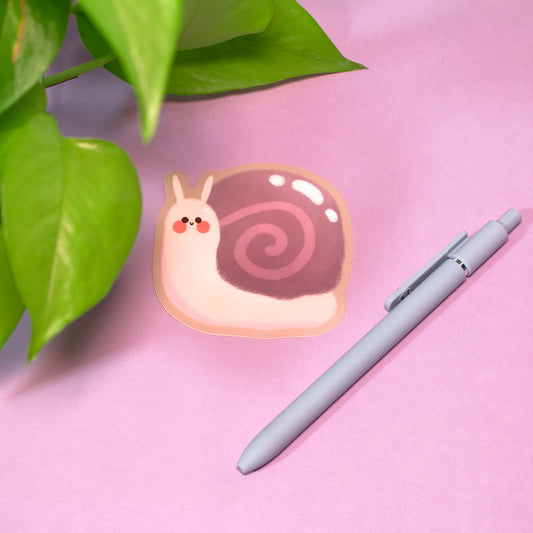 Susie Snail Sticker