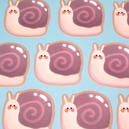 Susie Snail Sticker