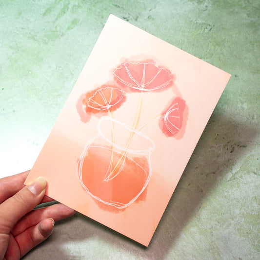 Flower Vase 1 Art Print