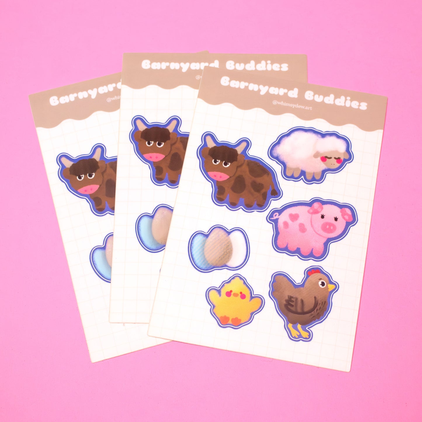 Barnyard Buddies Sticker Sheet