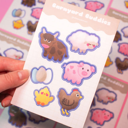 Barnyard Buddies Sticker Sheet