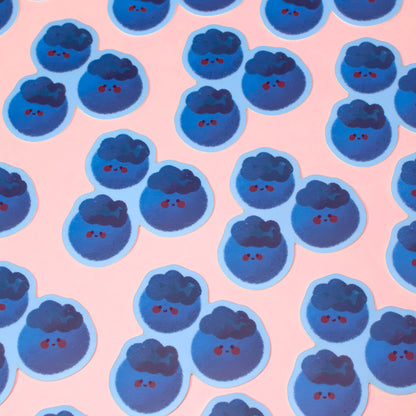 Cutie Blueberries Sticker