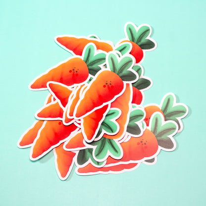Cutie Carrot Sticker
