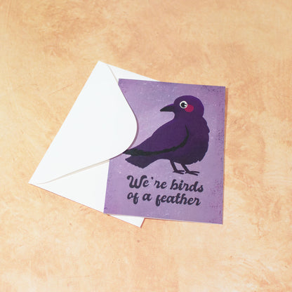 Birds of a Feather Greeting Card