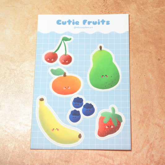 Cutie Fruits Sticker Sheet