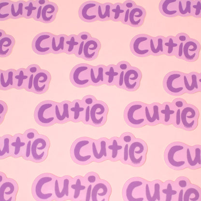 Cutie Sticker
