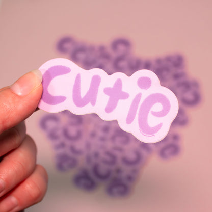 Cutie Sticker