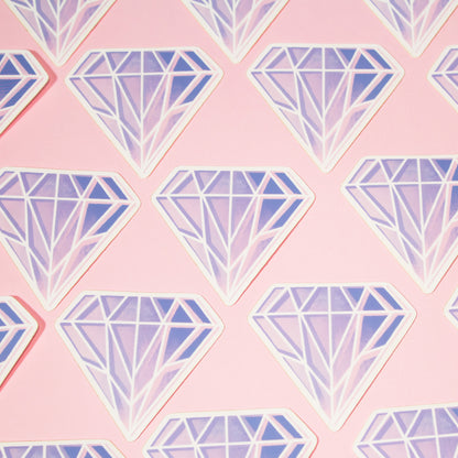 Diamond Vinyl Sticker