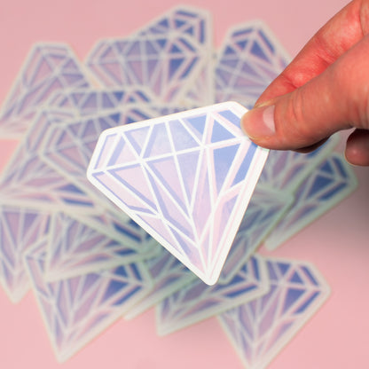 Diamond Vinyl Sticker