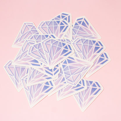Diamond Vinyl Sticker