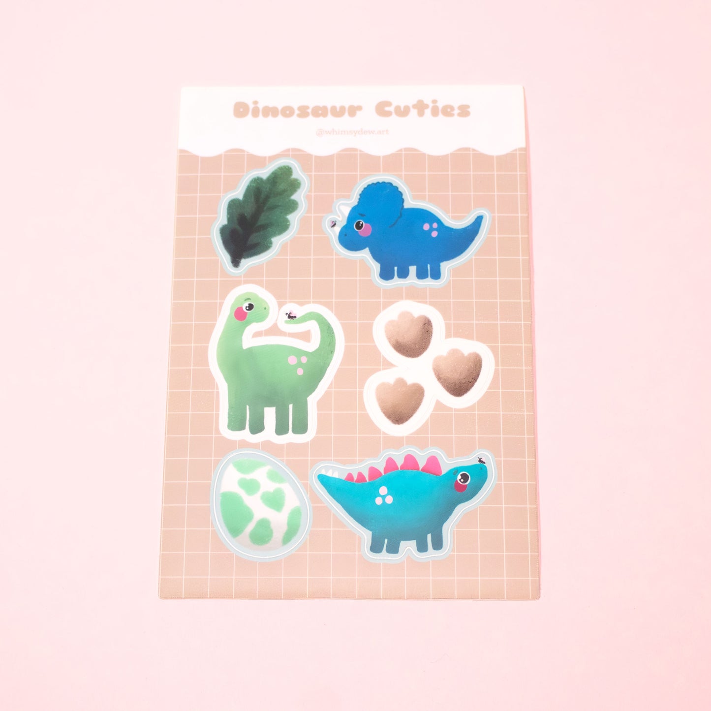 Dinosaur Cuties Sticker Sheet