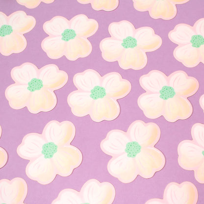 Dogwood Flower Sticker