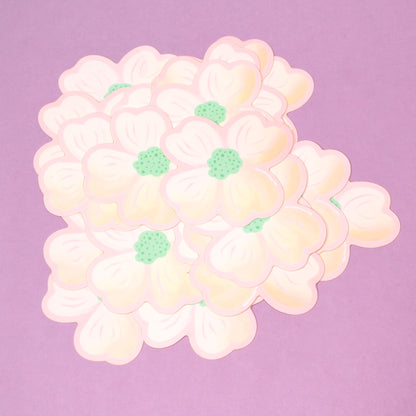 Dogwood Flower Sticker