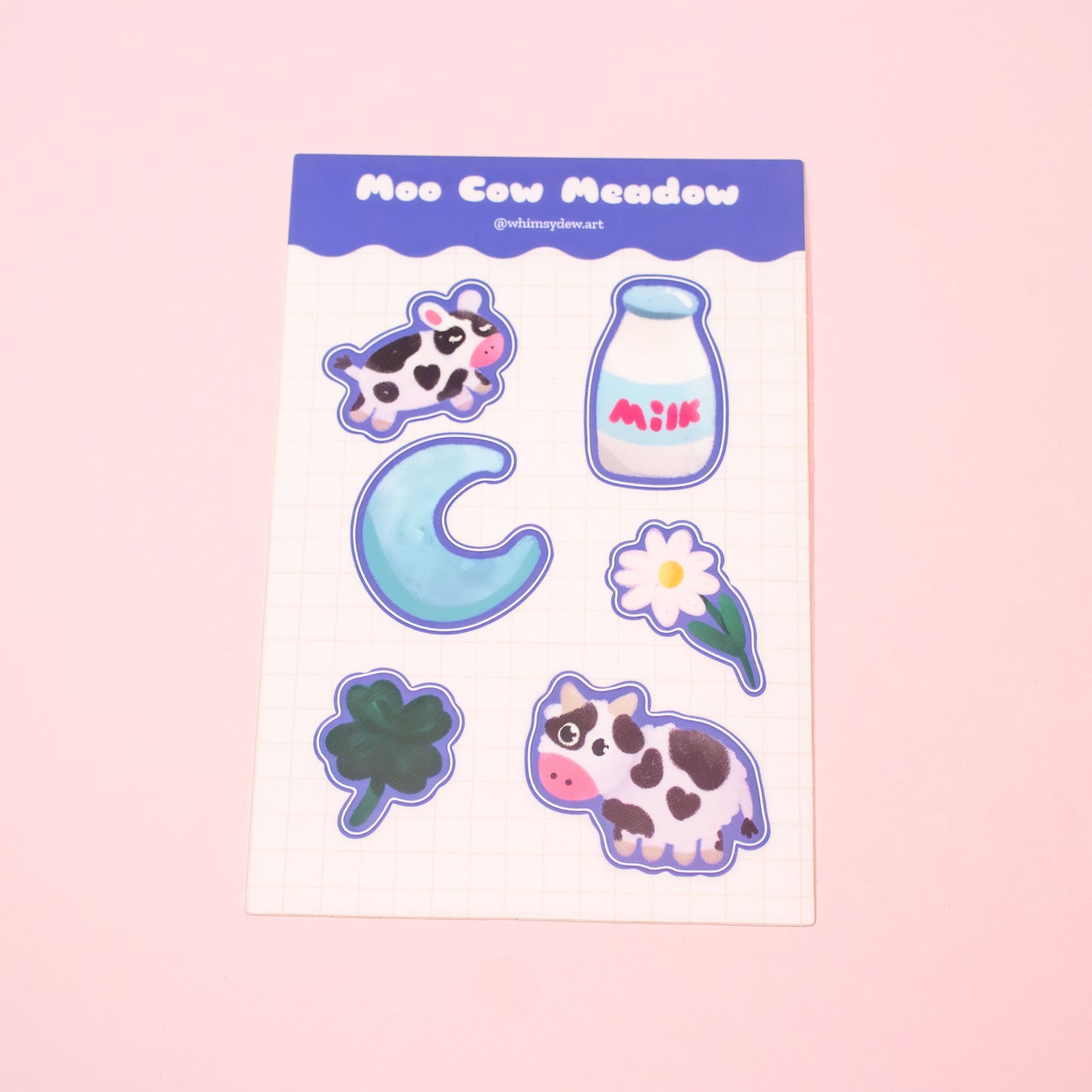 Moo Cow Meadow Sticker Sheet