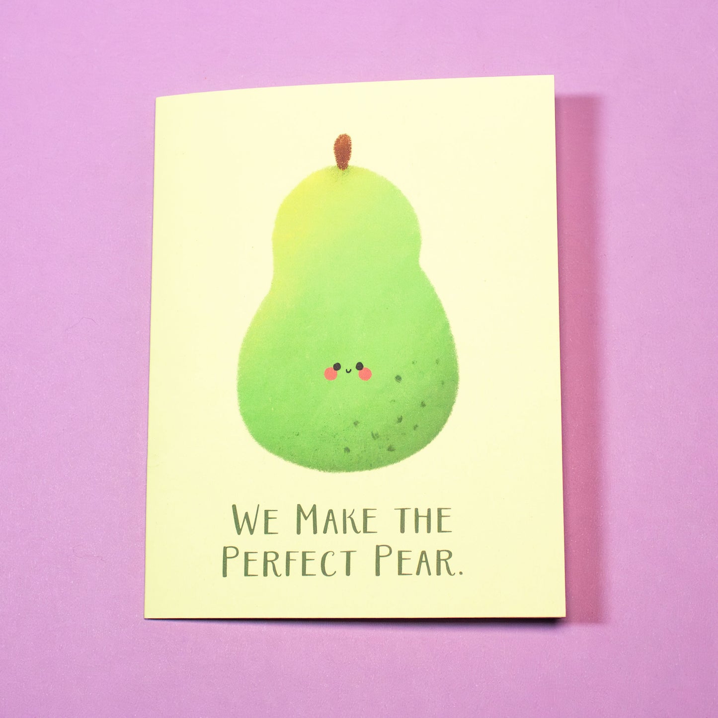 Perfect Pear Greeting Card