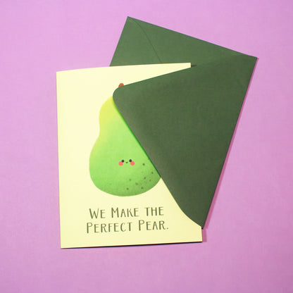 Perfect Pear Greeting Card