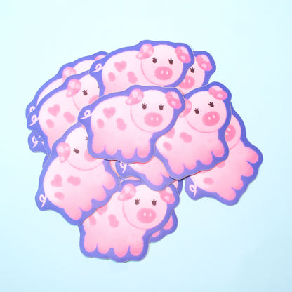 Priscilla Pig Sticker