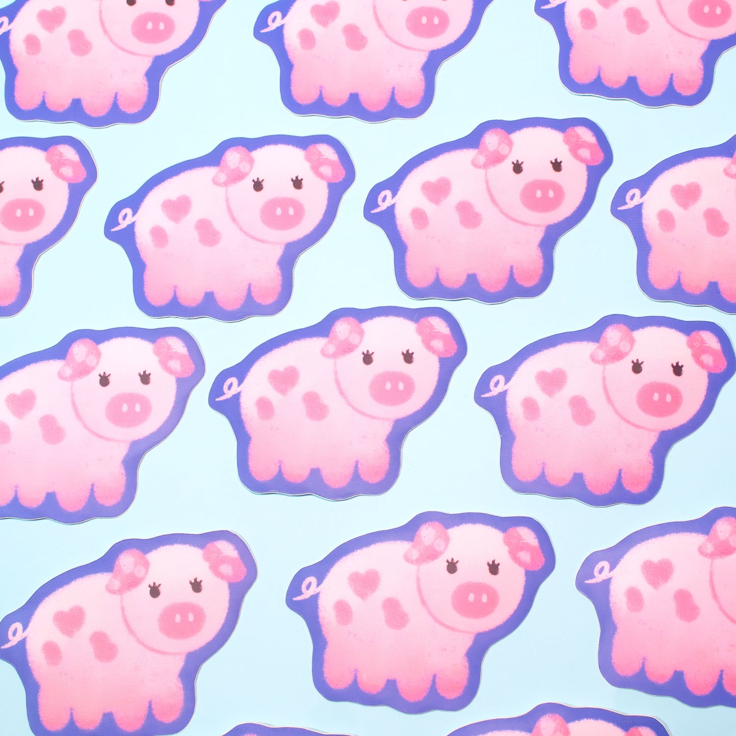 Priscilla Pig Sticker