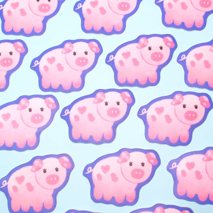 Priscilla Pig Sticker