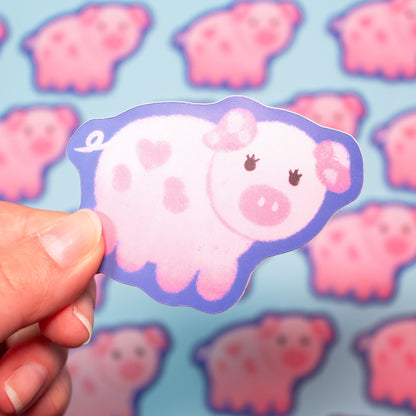 Priscilla Pig Sticker