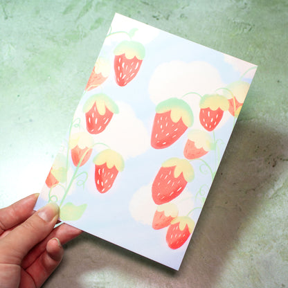 Sweet Strawberry Art Print