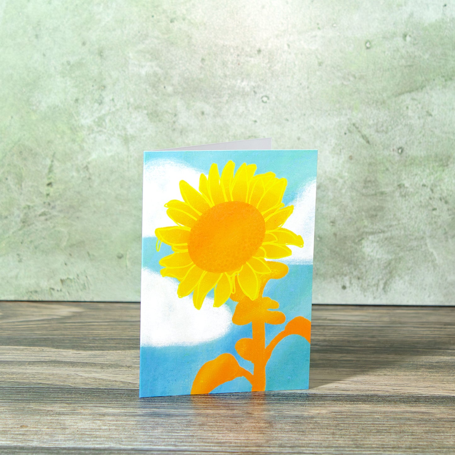 Sunflower Greeting Card