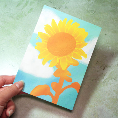 Sunflower Sky Art Print