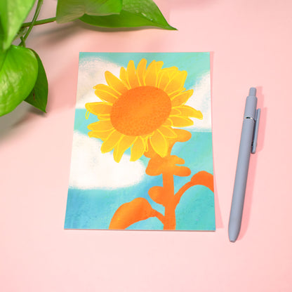 Sunflower Sky Art Print