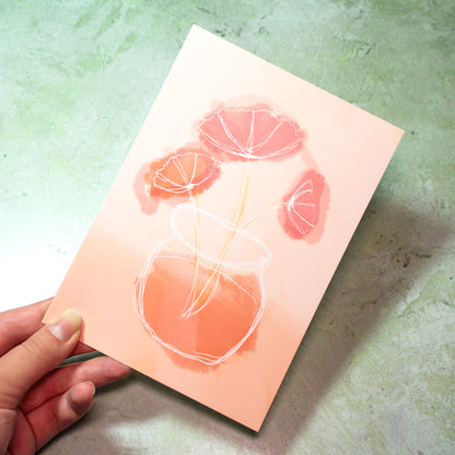 Flower Vase 1 Art Print