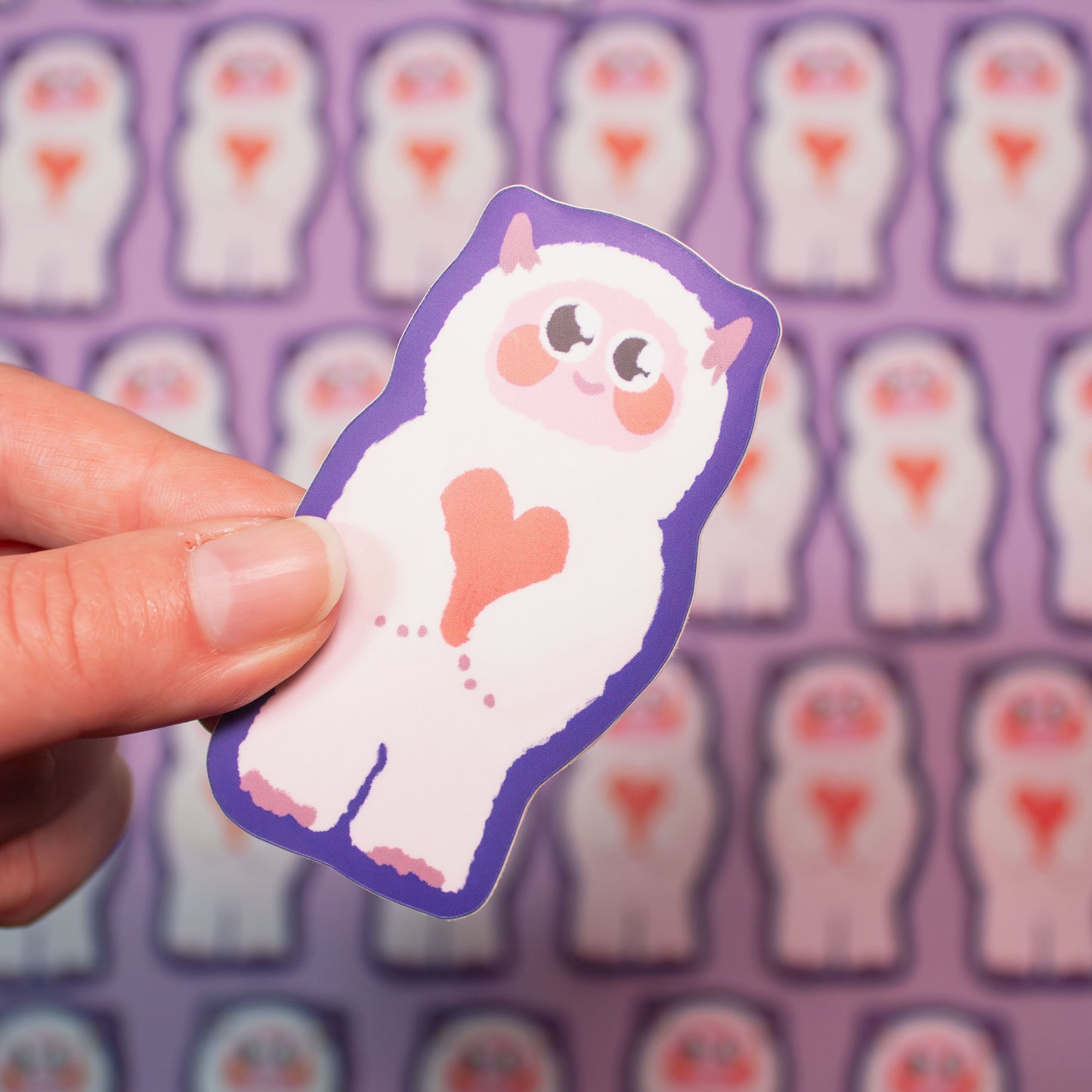 Yona Yeti Sticker